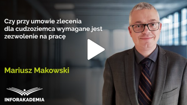Czy przy umowie zlecenia dla cudzoziemca wymagane jest zezwolenie na pracę