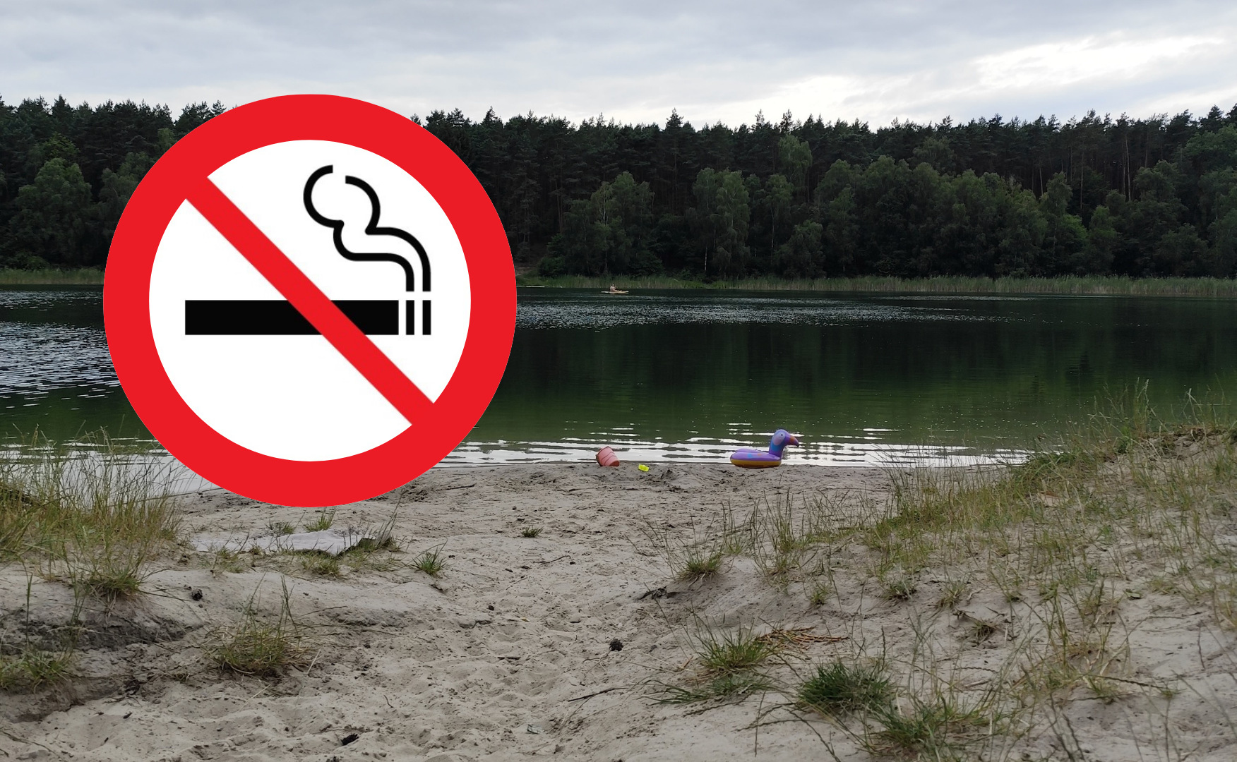 Zapalenie papierosa lub e-papierosa (również takiego, który nie zawiera nikotyny) nad jeziorem uszczupli portfel o choćby 5 tys. zł lub skończy się aresztem. kilka osób jest świadomych tego zakazu!