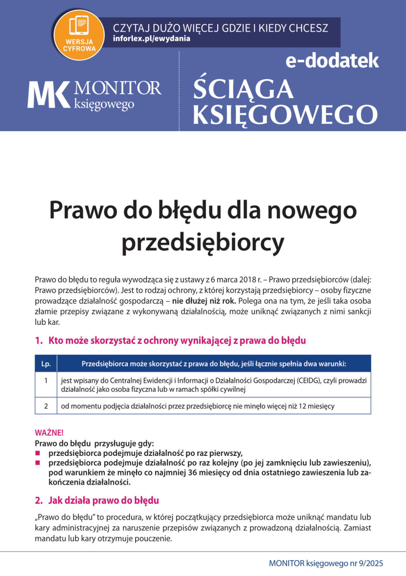 Monitor Księgowego