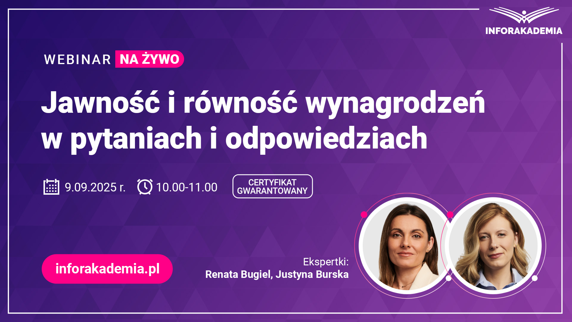 Webinar: Jawność i równość wynagrodzeń w pytaniach i odpowiedziach + certyfikat gwarantowany