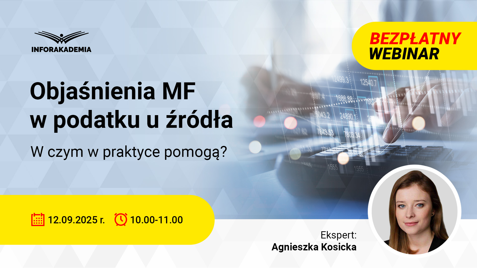Webinar: Objaśnienia MF w podatku u źródła. W czym w praktyce pomogą?