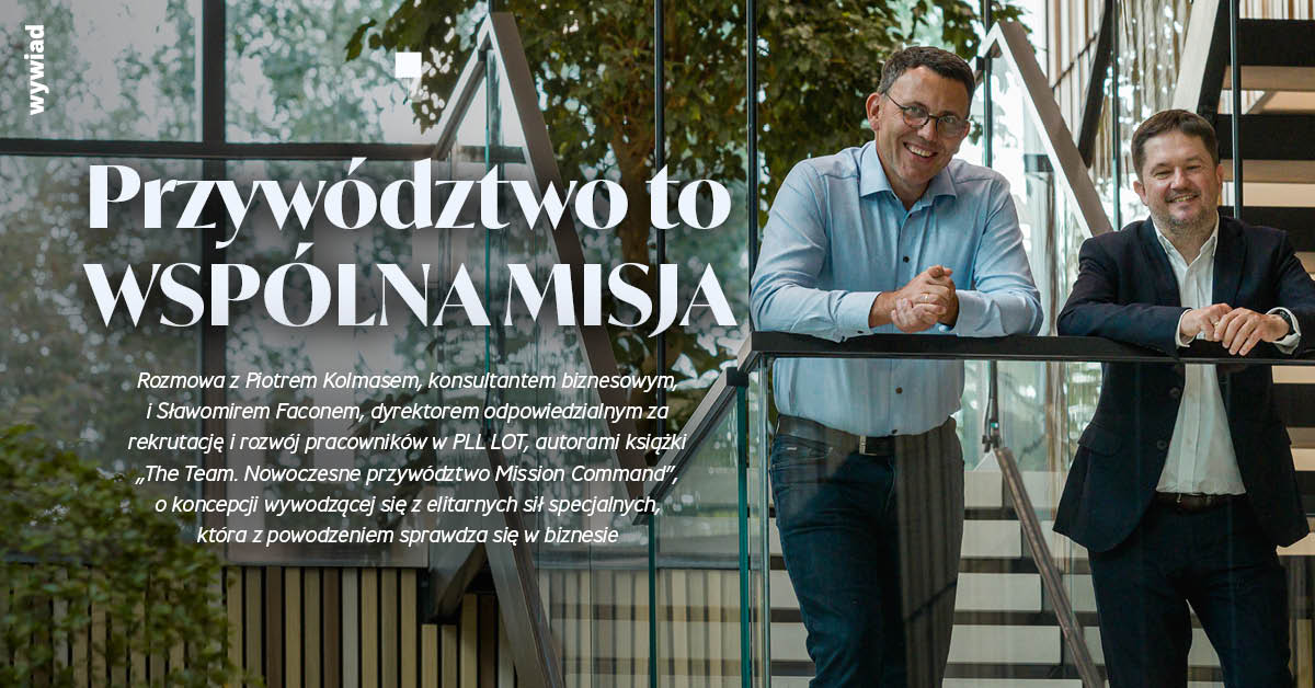 Przywództwo to wspólna misja