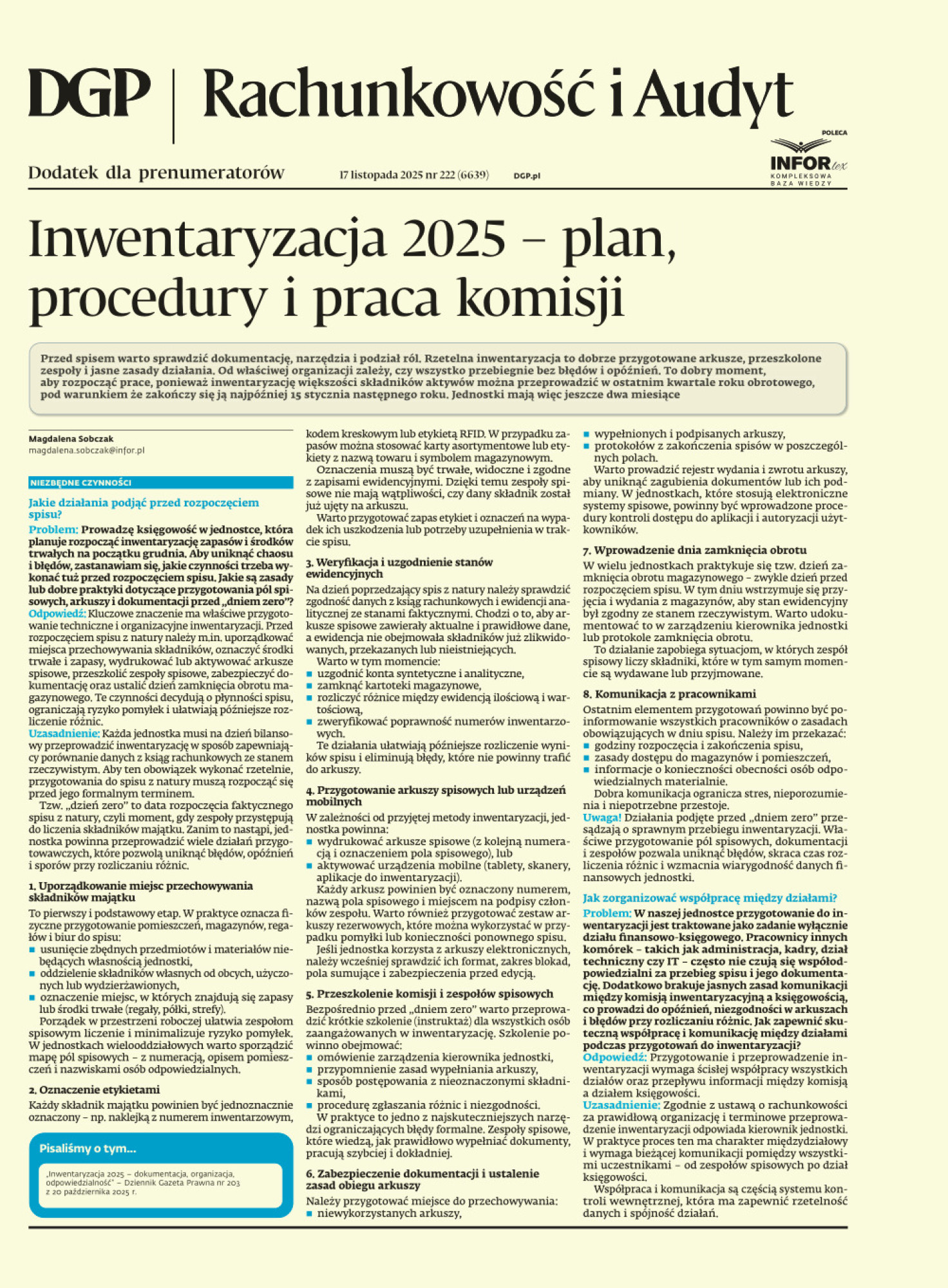 Rachunkowość i Audyt