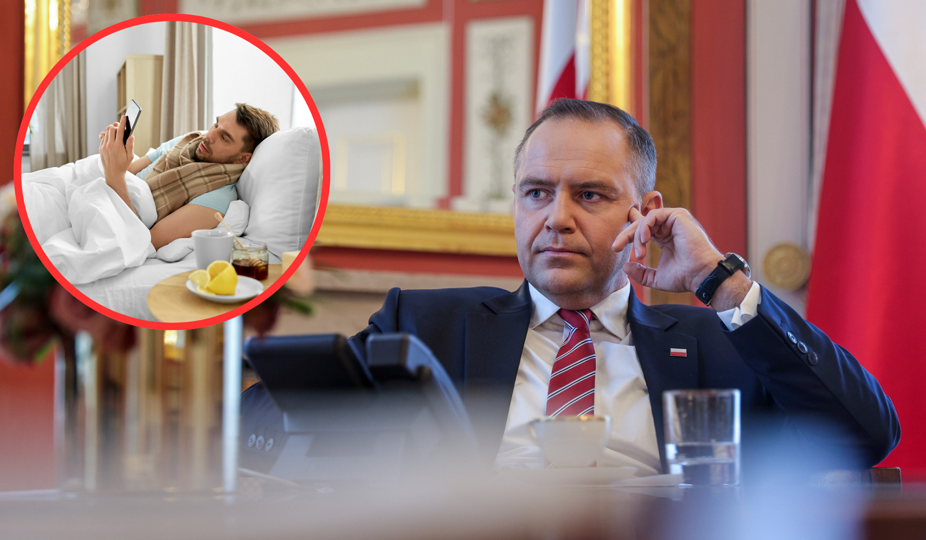 Rewolucja w L4: w czasie zwolnienia, pracownik (od czasu do czasu) będzie musiał odebrać telefon od szefa i odpisać na e-maila, ale będzie też mógł pobierać jednocześnie zasiłek chorobowy i 100 proc. wynagrodzenia. Ustawa już na biurku Prezydenta