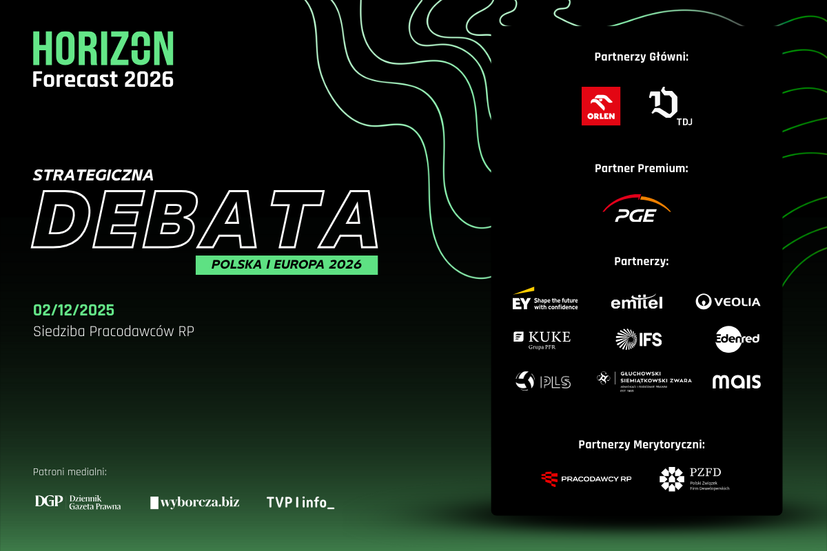 Horizon Forecast 2026: unikalne spotkanie liderów i decydentów w siedzibie Pracodawców RP