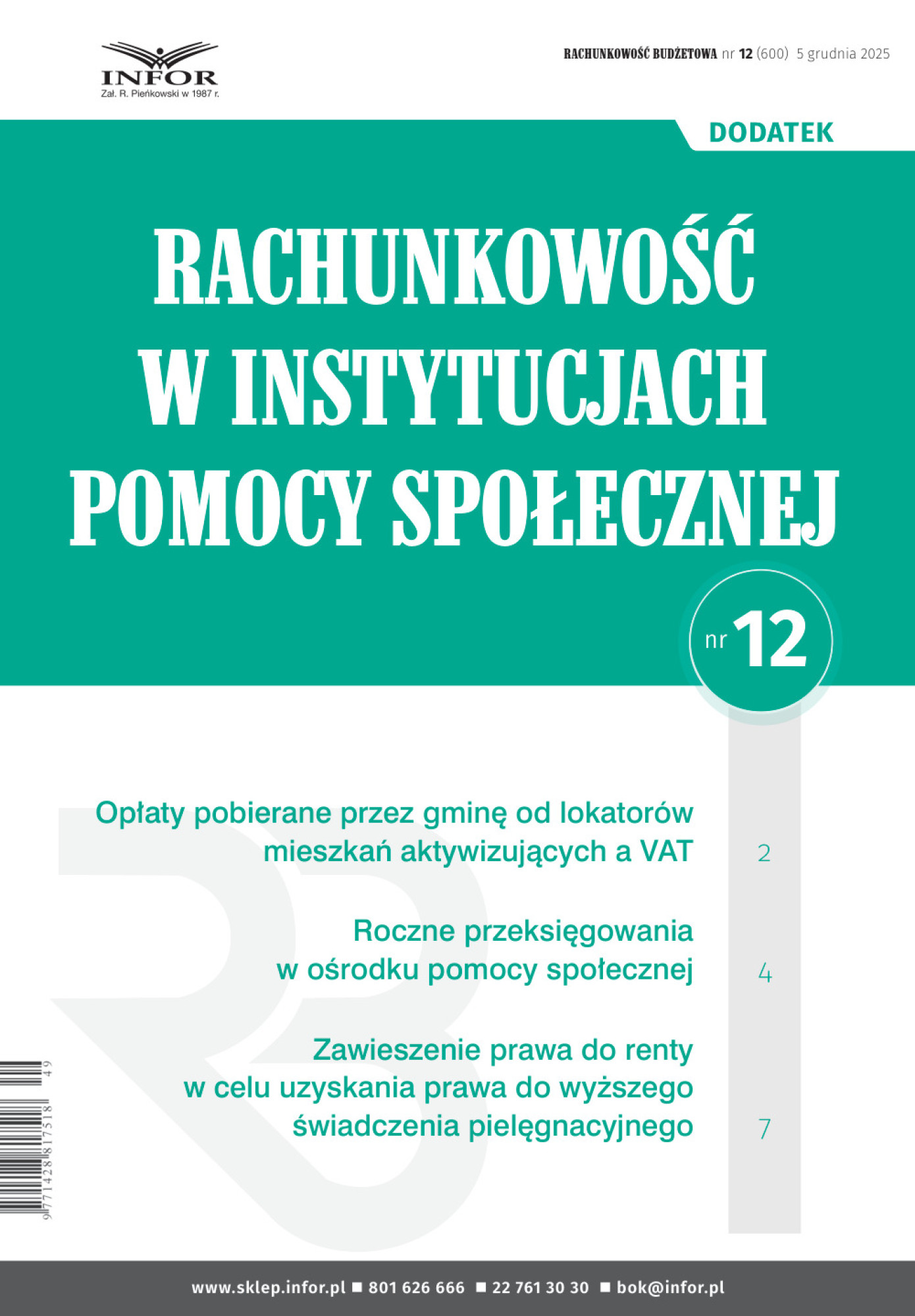 Rachunkowość w instytucjach pomocy społecznej