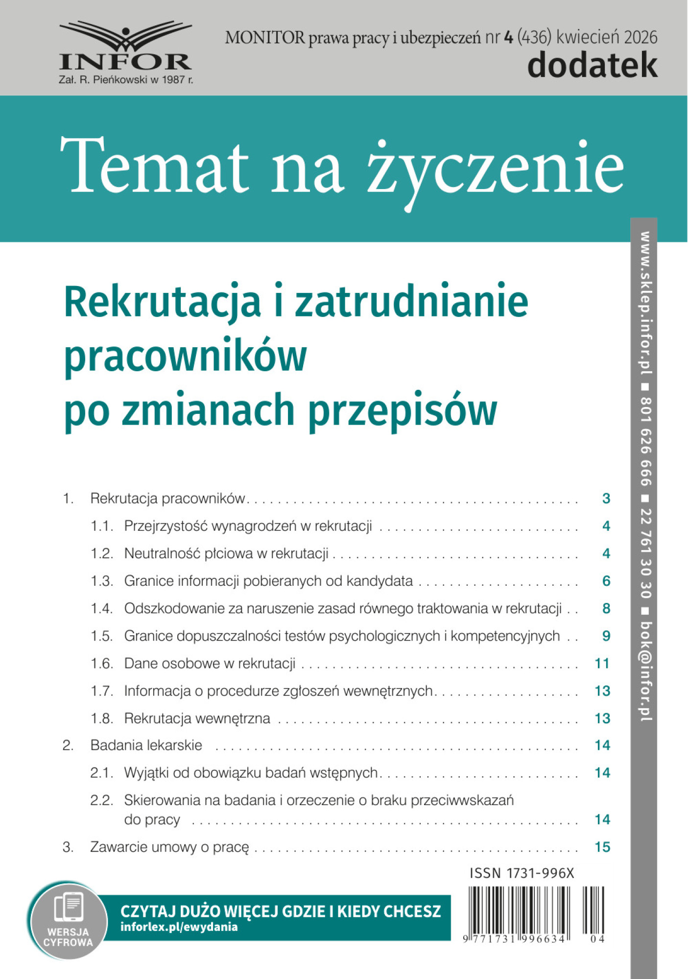 Monitor Prawa Pracy i Ubezpieczeń