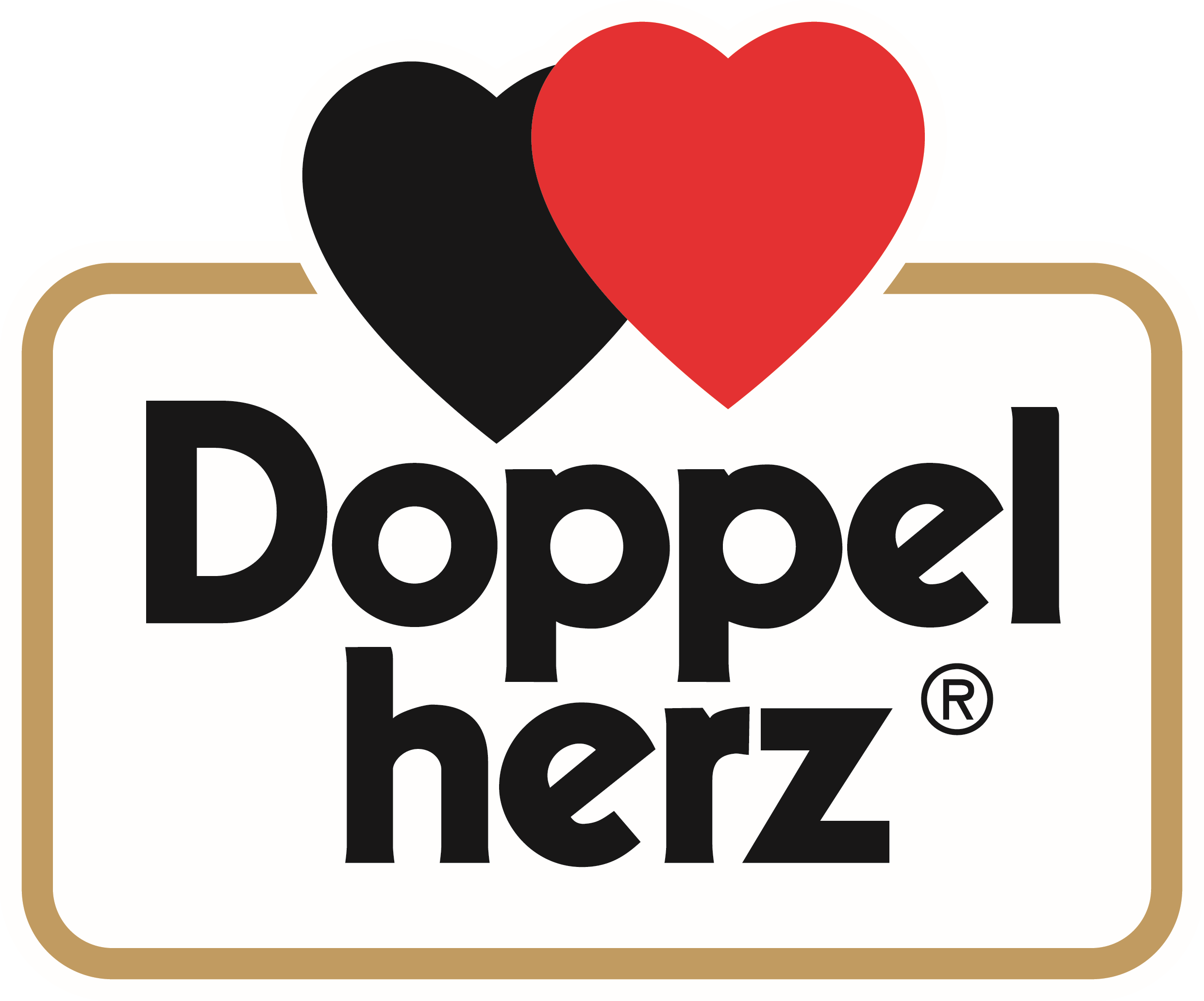 doppel herz logo