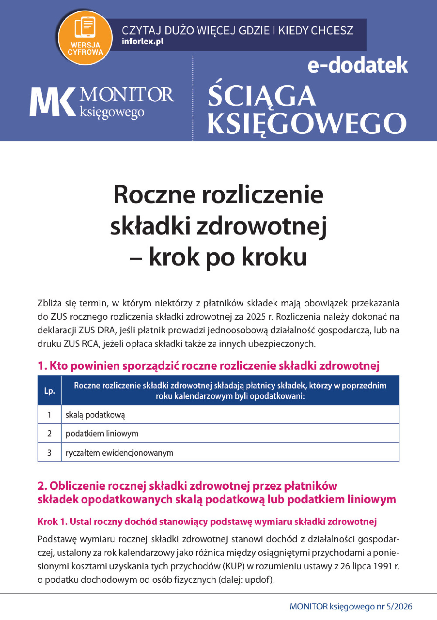 Monitor Księgowego