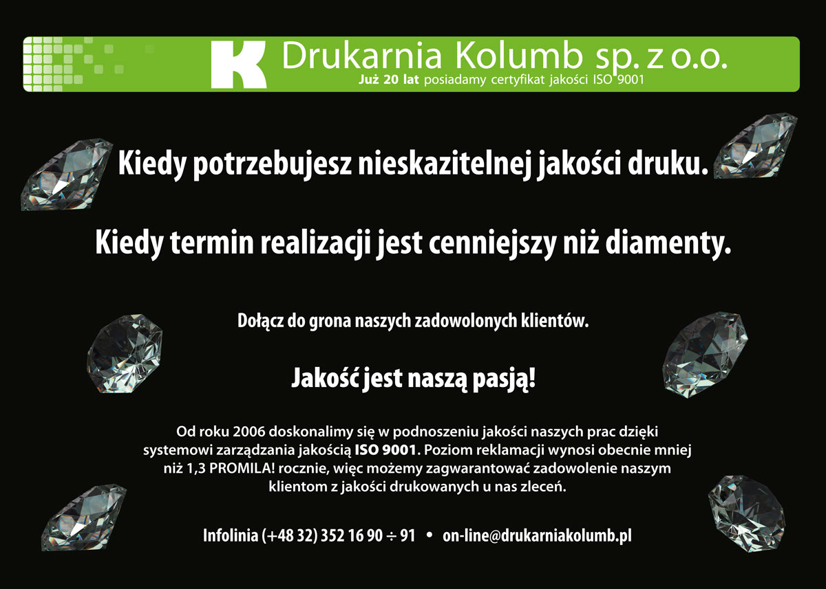 Jakość, technologia i zaufanie: jak Drukarnia Kolumb buduje przewagę w wymagającej branży poligraficznej