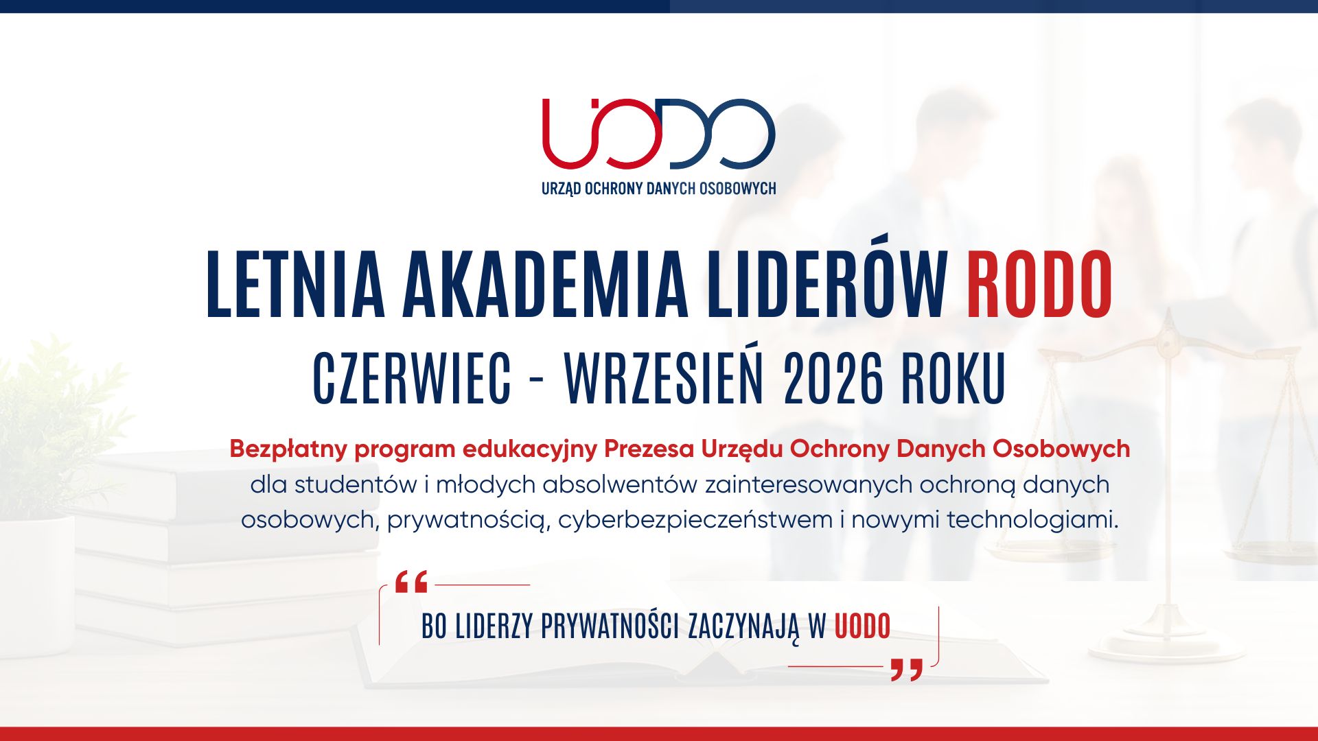 Letnia Akademia Liderów RODO 2026