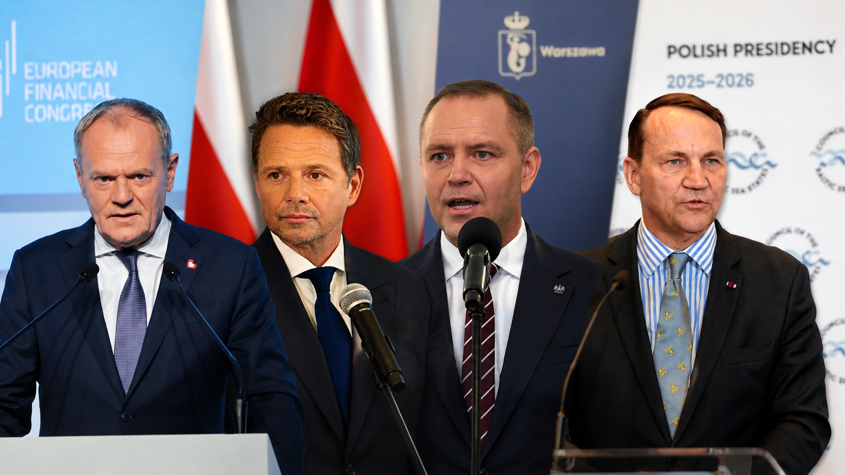 Nowy sondaż CBOS przyniósł absolutne zaskoczenie. Jeden polityk deklasuje konkurencję, a znani liderzy zaliczyli bolesny zjazd w dół