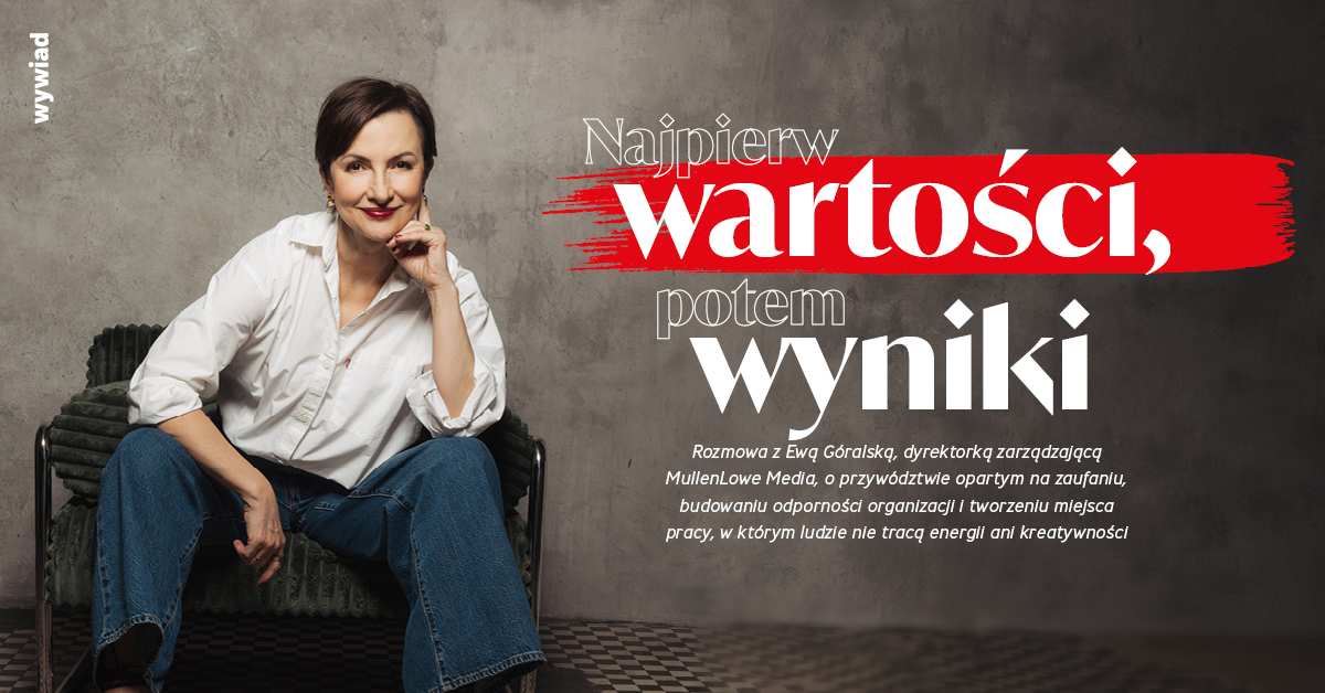 Najpierw wartości, potem wyniki