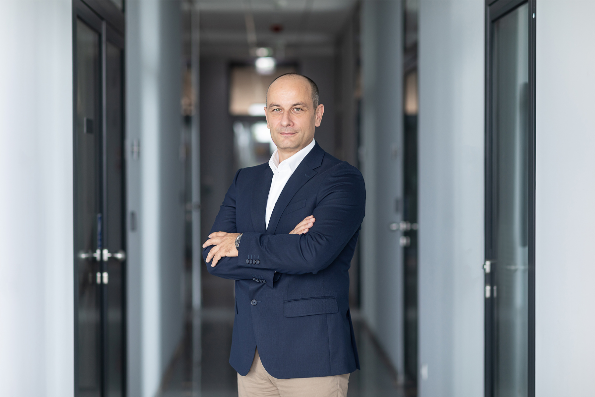 Grzegorz Starybrat, prezes zarządu Apator Powogaz S.A.