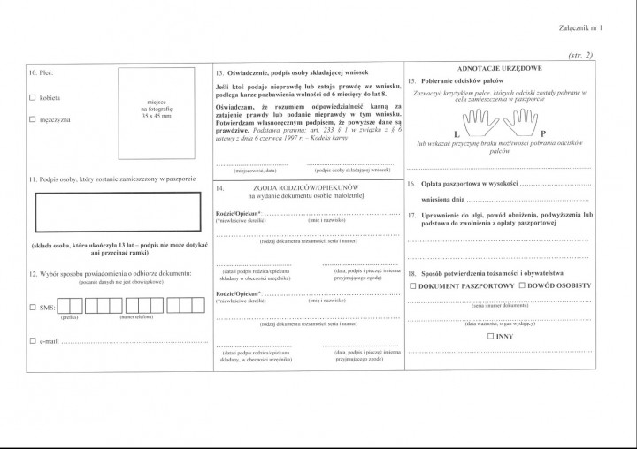 Jak Wypelnic Wniosek O Paszport Polski / Dla wszystkich obywateli