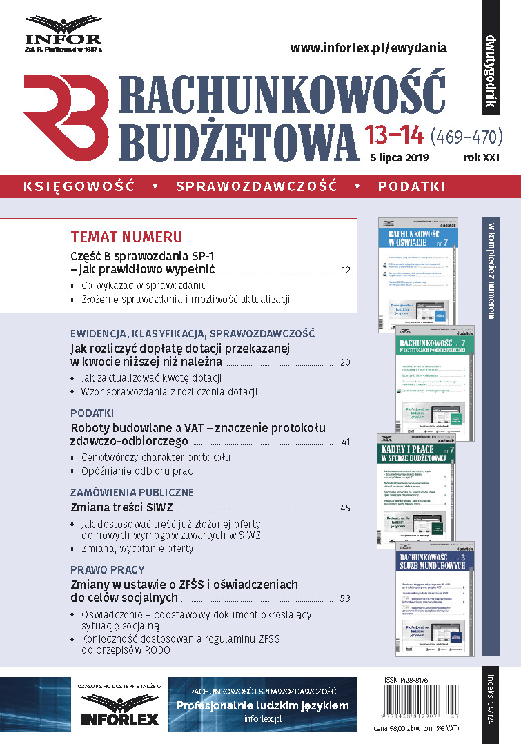 Rachunkowość Budżetowa