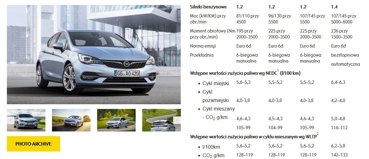 Nowy Opel Astra - <a class=