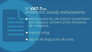 VAT-7(15) - jak go poprawnie wypełnić