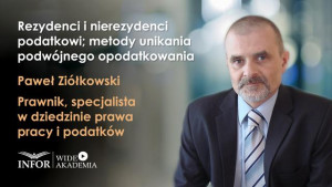 Rezydenci i nierezydenci podatkowi; metody unikania podwójnego opodatkowania