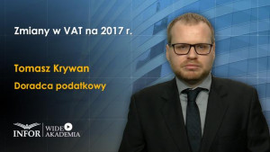 Zmiany w VAT na 2017 r.