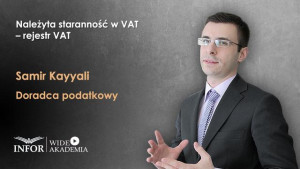 Należyta staranność w VAT – rejestr VAT