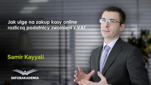 Jak ulgę na zakup kasy online rozliczą podatnicy zwolnieni z VAT