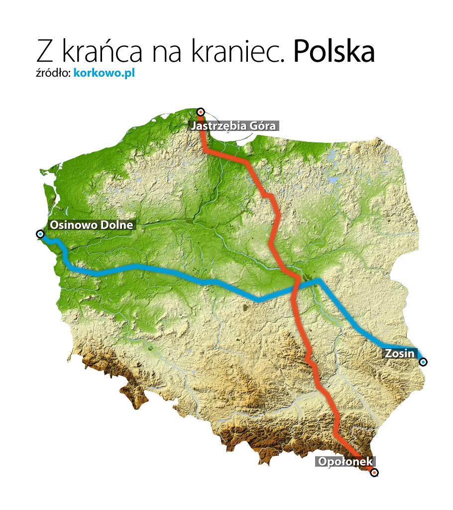 Ile Kilometrów Jest Z Wisły Do Szczyrku Ile trwa przejechanie Polski wzdłuż i wszesz? - ABC samochodowych